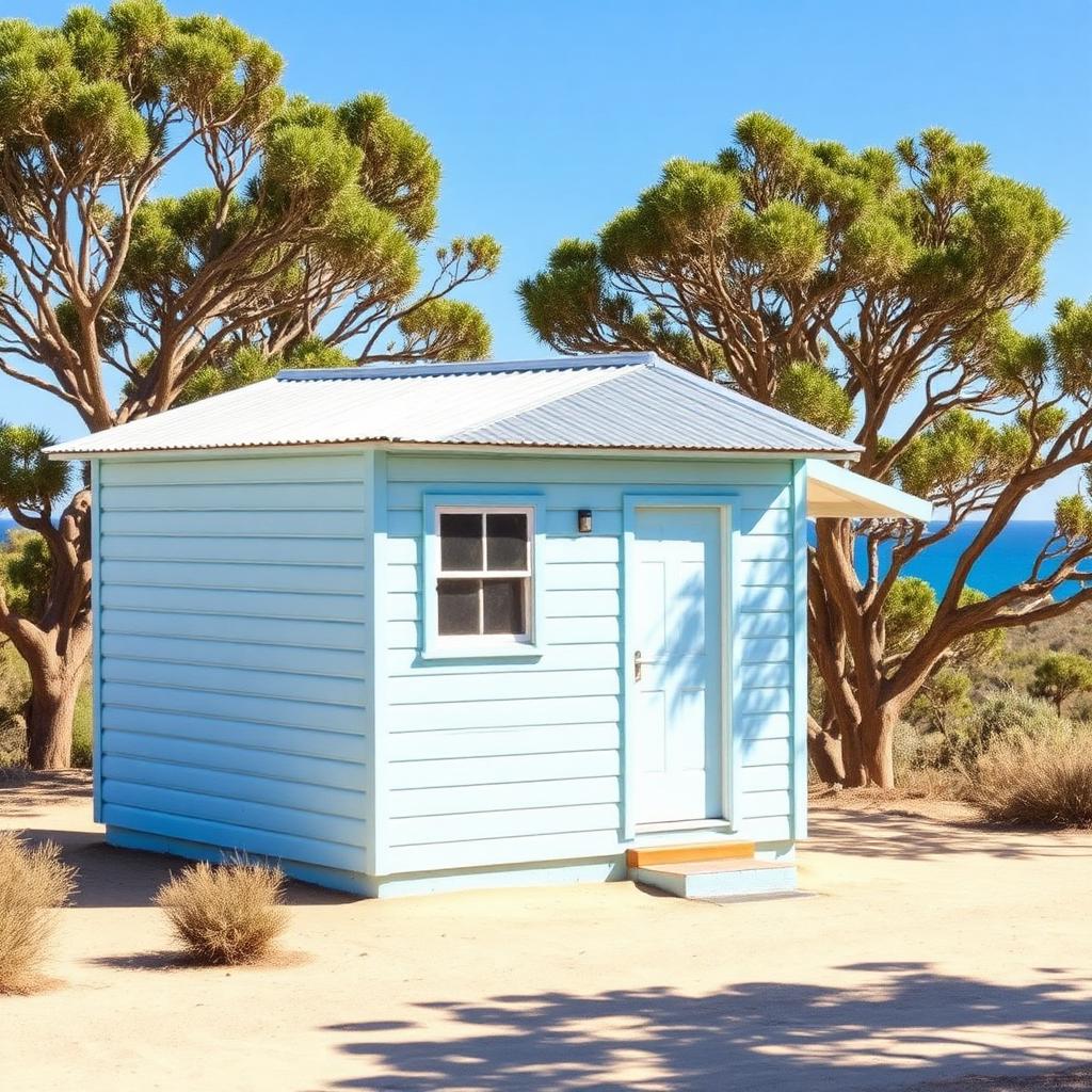 Kalbarri river-mouth cottage — cheap beach house for sale in Kalbarri, Australia listed at A$315,000. Images and Photos created by www.cheap-beach-house.com